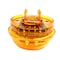 Truck-Lite High Profile, Led, Yellow Round, 8 Diode, Marker Clearance Light, Pc, Fit N Forget M/C, 12V 30375Y - alternate 4